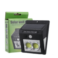 Светодиодный светильник уличный  на солнечных батареях Solar Wall Lamp с датчиком движения IP65 
